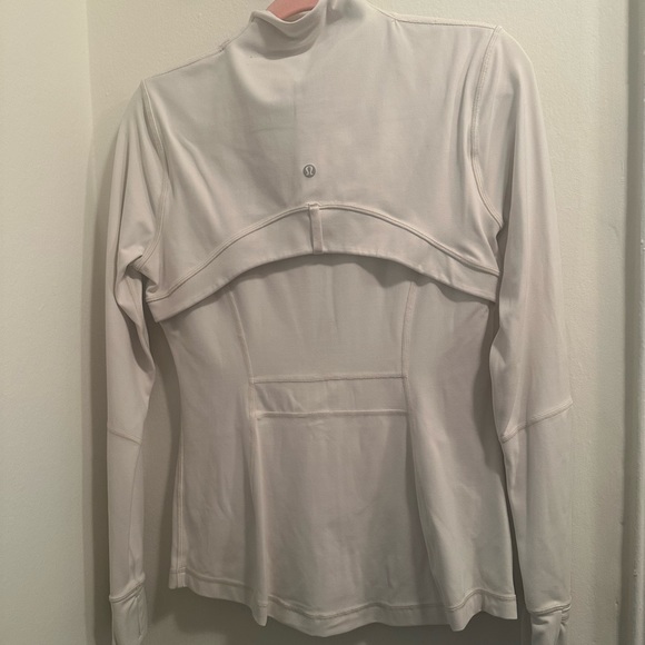 Lululemon Nulu Define Jacket White Opal size 10 - Picture 2 of 2